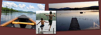 Just 10 minutes to a this beautiful Maine Mountain lake